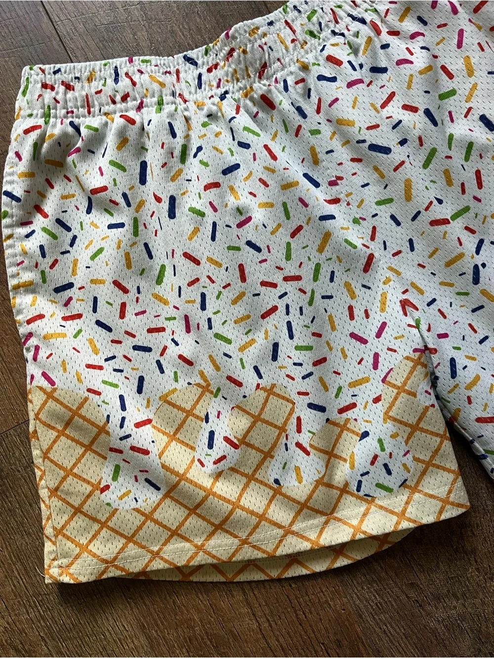 Baseball Lifestyle 101 Ice‎ Cream Shorts men’s size large